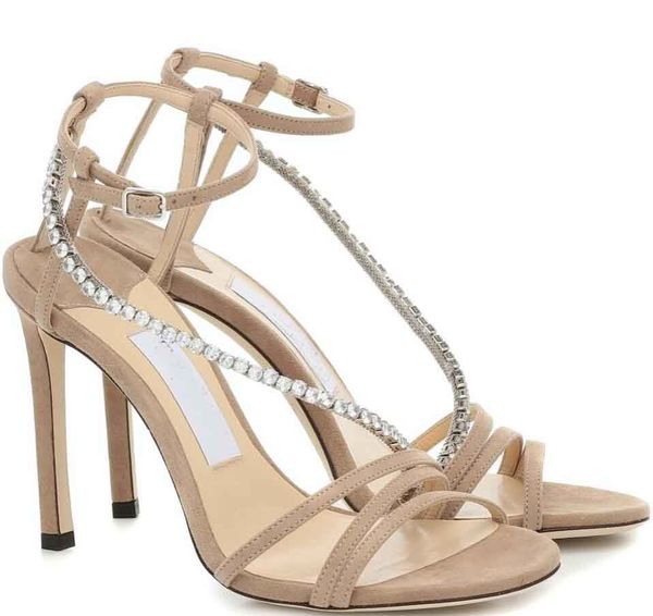 luxury design thaia 100 embellished sandal ankle crystal chian strap high heels summer dress party wedding sandalias eu35-43, Black
luxury design thaia 100 embellished sandal ankle crystal chian strap high heels summer dress party wedding sandalias eu35-43, Black