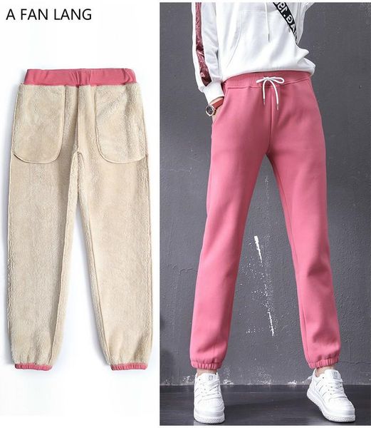 women's pants & capris a fan lang women winter casual sports sweatpants harem trousers streetwear slacks,woman's lambskin cashmere, Black;white
women's pants & capris a fan lang women winter casual sports sweatpants harem trousers streetwear slacks,woman's lambskin cashmere, Black;white