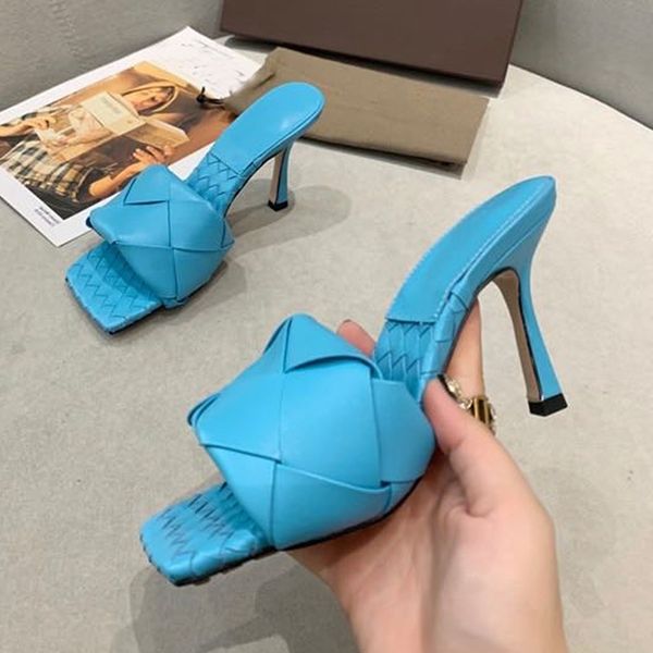 cross woven spaure toe slippers women thin high heel sandals summer lazy mullers sweety color slides party shoes sandalias, Black
cross woven spaure toe slippers women thin high heel sandals summer lazy mullers sweety color slides party shoes sandalias, Black