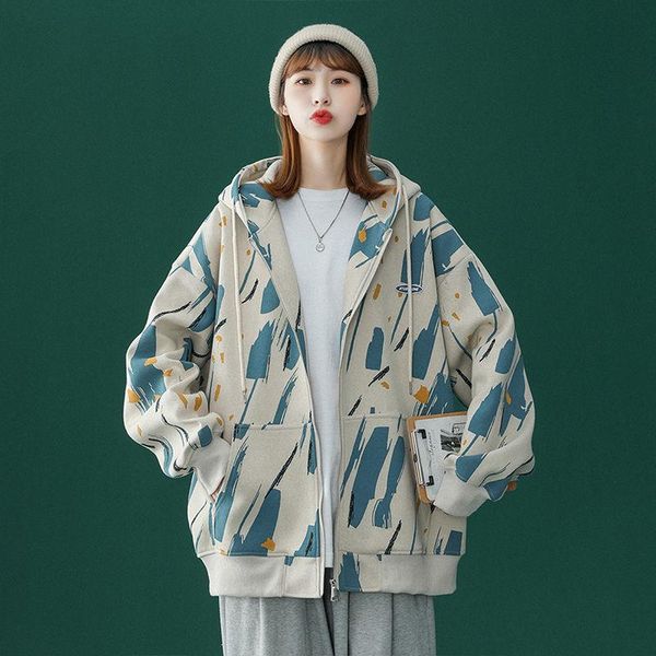 women's jackets 2021 jacket female tide ins autumn and winter korean version of loose student retro hooded baseball uniform, Black;brown
women's jackets 2021 jacket female tide ins autumn and winter korean version of loose student retro hooded baseball uniform, Black;brown