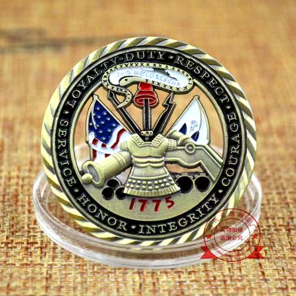 50pcs non magnetic souvenir craft 1775 us army core values hollowed out military challenge coin usa collection
50pcs non magnetic souvenir craft 1775 us army core values hollowed out military challenge coin usa collection