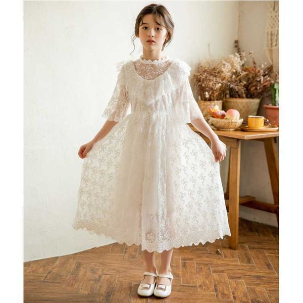 children's clothing 2021 summer fashion korean lace mesh patchwork skirt short-sleeve pure color elegant girl princess dress family mat, Blue
children's clothing 2021 summer fashion korean lace mesh patchwork skirt short-sleeve pure color elegant girl princess dress family mat, Blue