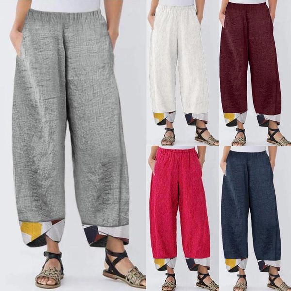 30h cotton linen pants womens legging loose print irregular trousers elastic waist casual oversized wide leg, Black
30h cotton linen pants womens legging loose print irregular trousers elastic waist casual oversized wide leg, Black
