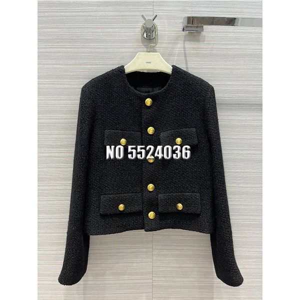 women's jackets single breasted ladies tweed women short jacket 2021 elegant black silk lining, Black;brown
women's jackets single breasted ladies tweed women short jacket 2021 elegant black silk lining, Black;brown