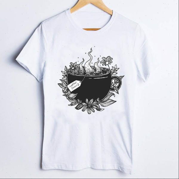 women t shirt tees for print witch floral flower short sleeve halloween 90s ladies clothes lady clothing female, White
women t shirt tees for print witch floral flower short sleeve halloween 90s ladies clothes lady clothing female, White