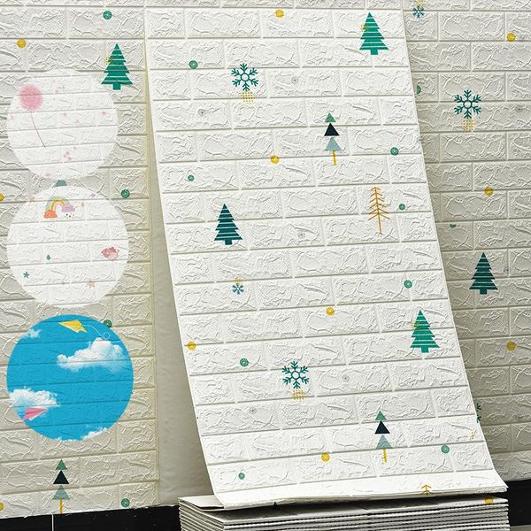 wall stickers 3d self adhesive wallpaper continuous brick cartoon pattern children's room kid waterproof home decor
wall stickers 3d self adhesive wallpaper continuous brick cartoon pattern children's room kid waterproof home decor