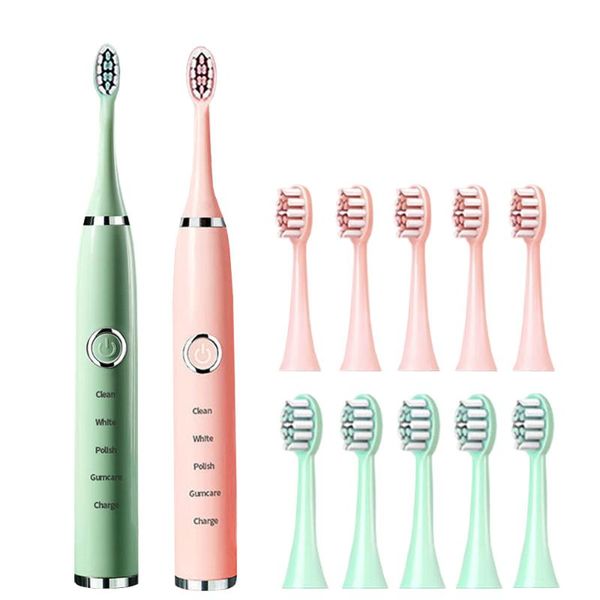 smart electric toothbrush sonic toothbrushes for adults kids timer rechargeable whitening ipx7 waterproof 4 brush head k-gh24
smart electric toothbrush sonic toothbrushes for adults kids timer rechargeable whitening ipx7 waterproof 4 brush head k-gh24