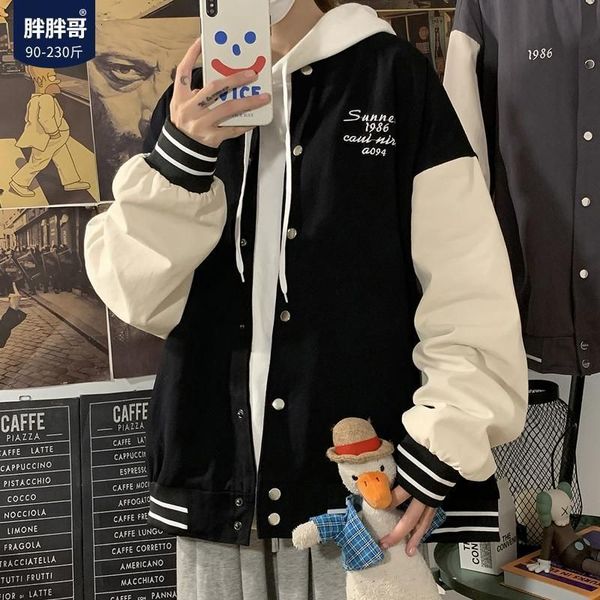 women's jackets men's and women's retro baseball suit, hong kong casual jacket style, harajuku, korean street, embroidered le, Black;brown
women's jackets men's and women's retro baseball suit, hong kong casual jacket style, harajuku, korean street, embroidered le, Black;brown