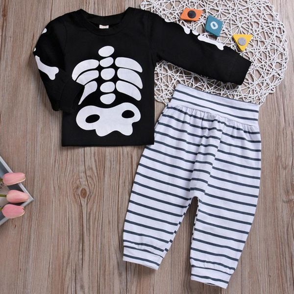 clothing sets infant baby boys girls clothes halloween cartoon print striped pants outfits set kids girl long sleeve sports, White
clothing sets infant baby boys girls clothes halloween cartoon print striped pants outfits set kids girl long sleeve sports, White