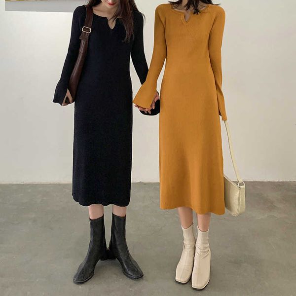 knitted autumn drs women's 2021 style underpainting shows thin temperament with over knee sweater and skirt fashion, Black;gray
knitted autumn drs women's 2021 style underpainting shows thin temperament with over knee sweater and skirt fashion, Black;gray