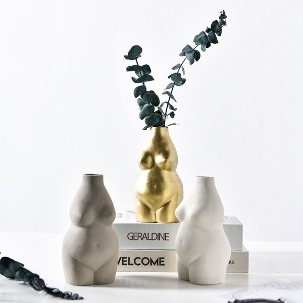 vases ceramic body art bust statue flower insert ornaments frosted porcelain crafts creativity vase desk decor home
vases ceramic body art bust statue flower insert ornaments frosted porcelain crafts creativity vase desk decor home
