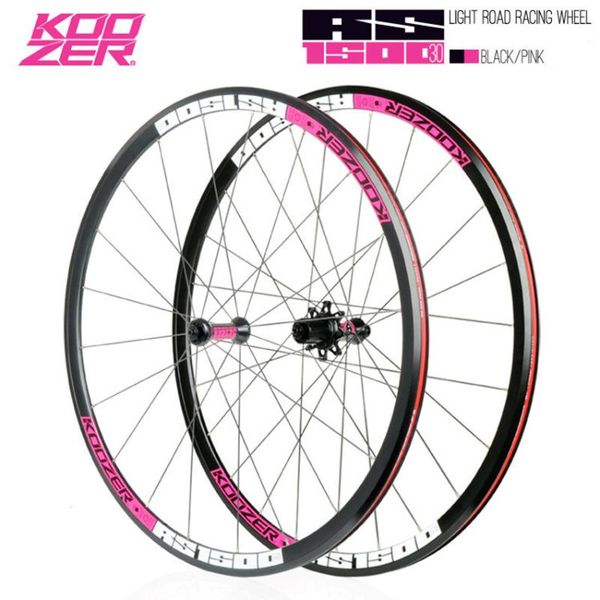 bike wheels koozer rs1500 road 700c wheelset front 2 rear 4 bearing 72 ring 30mm rim 2:1 spoke
bike wheels koozer rs1500 road 700c wheelset front 2 rear 4 bearing 72 ring 30mm rim 2:1 spoke