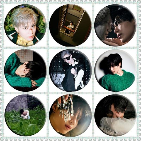 pins, brooches kpop shinee taemin never gonna dance again : act 1 badge bag cloth decor accessories, Gray
pins, brooches kpop shinee taemin never gonna dance again : act 1 badge bag cloth decor accessories, Gray