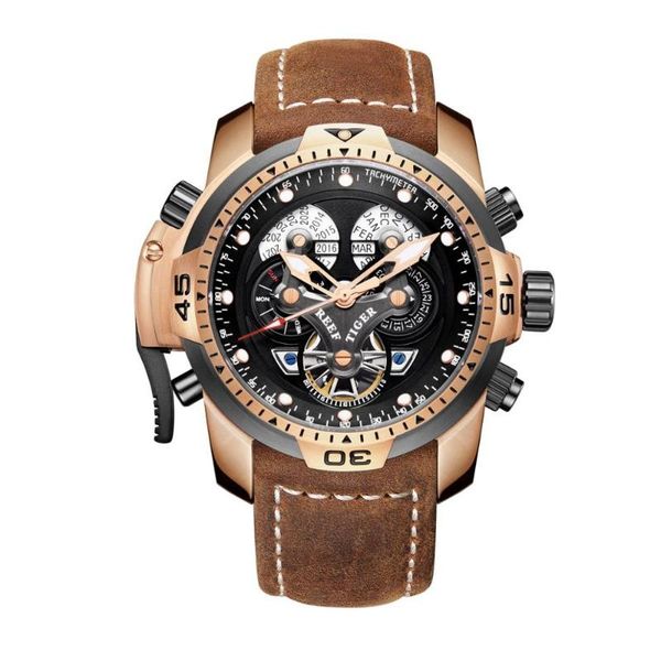 wristwatches reef tiger men watch,mens automatic watches man sport waterproof mechanical wristwatch relogio leather strap clock, Slivery;brown
wristwatches reef tiger men watch,mens automatic watches man sport waterproof mechanical wristwatch relogio leather strap clock, Slivery;brown