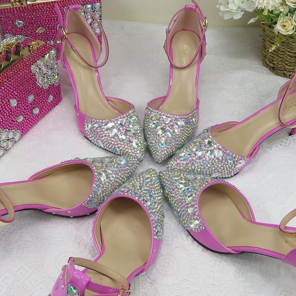 sandals 2021 crystal pink bridal wedding shoes girl's party dress and bag ladies pointed toe high thin heels women, Black
sandals 2021 crystal pink bridal wedding shoes girl's party dress and bag ladies pointed toe high thin heels women, Black