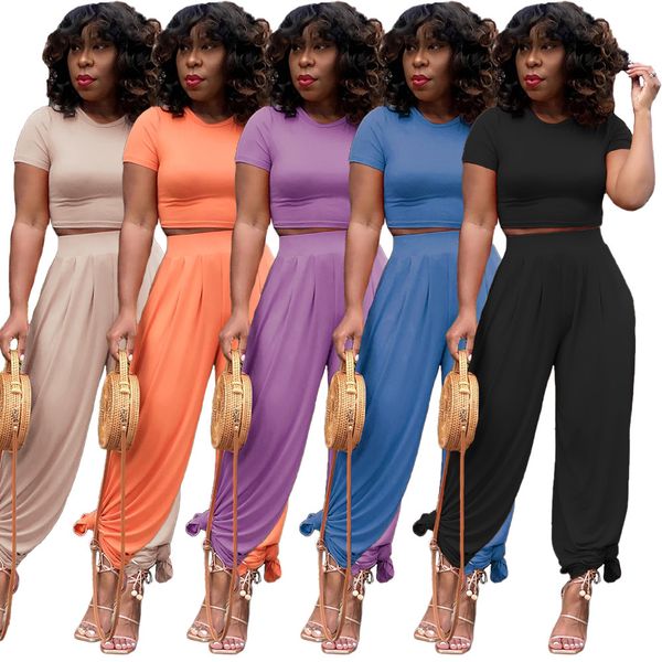 european and american women's summer wide-leg pants t-shirt fashion casual two-piece suit, White
european and american women's summer wide-leg pants t-shirt fashion casual two-piece suit, White