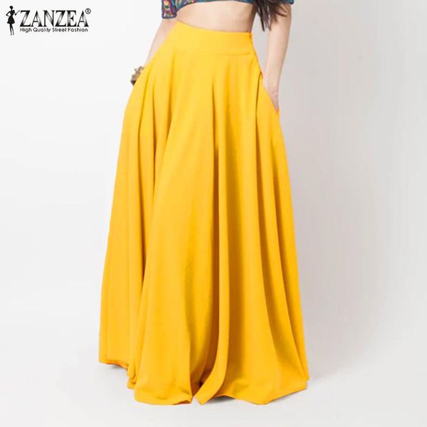 skirts zanzea women maxi long spring high waist solid casual elegant a-line party beach loose jupe female faldas saia, Black
skirts zanzea women maxi long spring high waist solid casual elegant a-line party beach loose jupe female faldas saia, Black