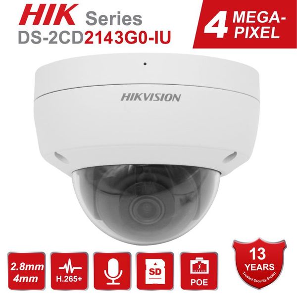 hikvision 4mp poe ip camera dome ds-2cd2143g0-iu built-in microphone security cctv h.265+ indoor/outdoor ip66 128gbik10 cameras
hikvision 4mp poe ip camera dome ds-2cd2143g0-iu built-in microphone security cctv h.265+ indoor/outdoor ip66 128gbik10 cameras