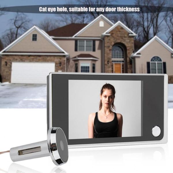3.5" digital lcd 120 degree viewer po visual monitoring electronic cat eye camera dslr cam doorbells
3.5" digital lcd 120 degree viewer po visual monitoring electronic cat eye camera dslr cam doorbells