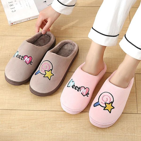 slippers winter women home couples flats warm plush shoes woman men indoor soft meet me star candy faux fur cotton, Black
slippers winter women home couples flats warm plush shoes woman men indoor soft meet me star candy faux fur cotton, Black