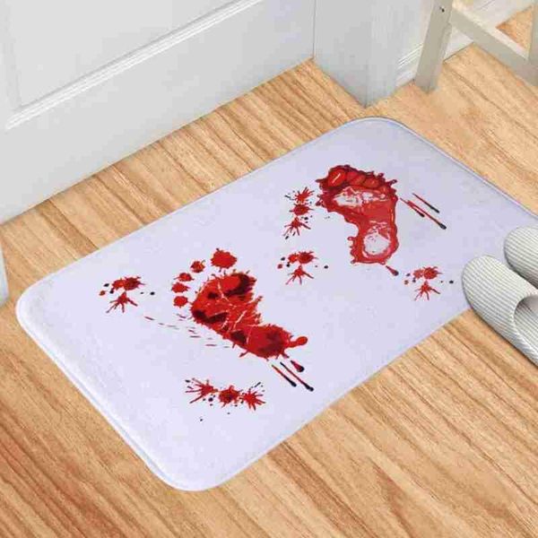 carpets scare bloody foot print bathroom floor mat horror house blood bath anti-slip entrance doormat halloween decoration
carpets scare bloody foot print bathroom floor mat horror house blood bath anti-slip entrance doormat halloween decoration