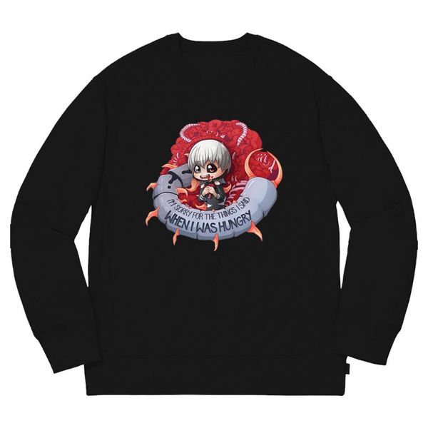 men's hoodies & sweatshirts 100% cotton japan cartoon tokyo ghoul sweatshirt men women anime harajuku hip hop fleece warm pullover suda, Black
men's hoodies & sweatshirts 100% cotton japan cartoon tokyo ghoul sweatshirt men women anime harajuku hip hop fleece warm pullover suda, Black