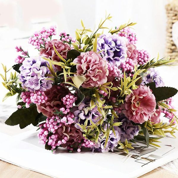 head artificial hydrangeas flowers wedding bouquet for home garden party silk fake table and room decor 010 decorative & wreaths
head artificial hydrangeas flowers wedding bouquet for home garden party silk fake table and room decor 010 decorative & wreaths