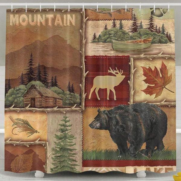 shower curtains farmhouse bear moose deer country style polyester waterproof bath curtain
shower curtains farmhouse bear moose deer country style polyester waterproof bath curtain