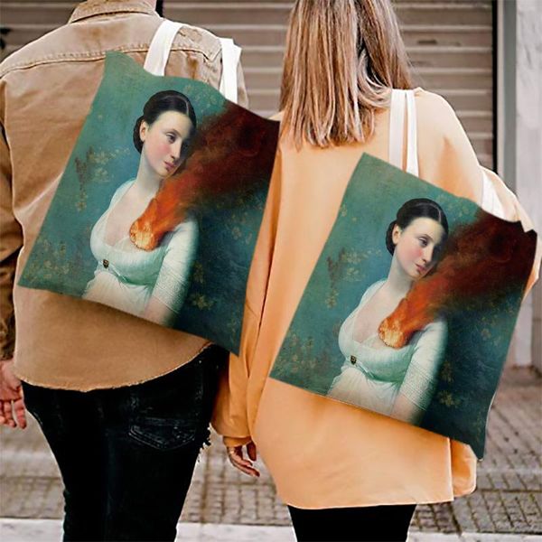 storage bags trend shoulder canvas large capacity messenger bag female shopping printed reusable vogue women handbag
storage bags trend shoulder canvas large capacity messenger bag female shopping printed reusable vogue women handbag