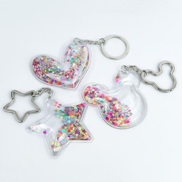 keychains personality pentagram love plastic quicksand sequin liquid keychain women keyring cute girl backpack pendant couple gift jewelry, Silver
keychains personality pentagram love plastic quicksand sequin liquid keychain women keyring cute girl backpack pendant couple gift jewelry, Silver