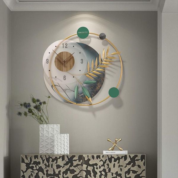 wall clocks chinese luxury wrought iron leaf stickers el lobby mural decoration home livingroom hanging crafts
wall clocks chinese luxury wrought iron leaf stickers el lobby mural decoration home livingroom hanging crafts