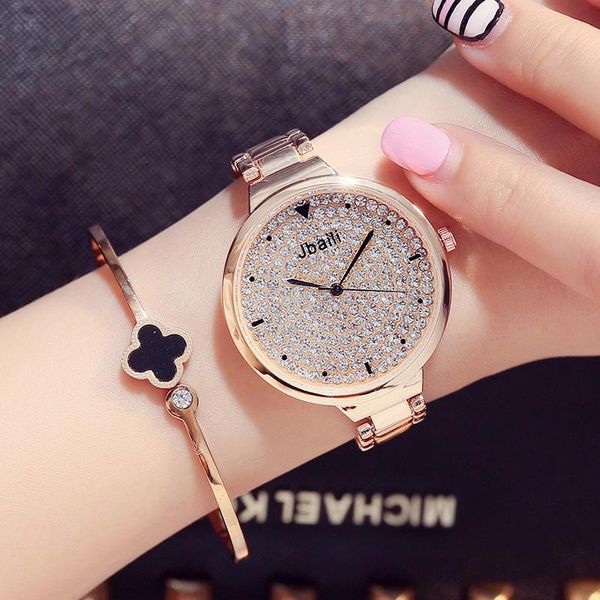 wristwatches fashion rose gold women watch luxury stainless steel crystal woman ladies casual wrist female dress clock hour #3twl, Slivery;brown
wristwatches fashion rose gold women watch luxury stainless steel crystal woman ladies casual wrist female dress clock hour #3twl, Slivery;brown