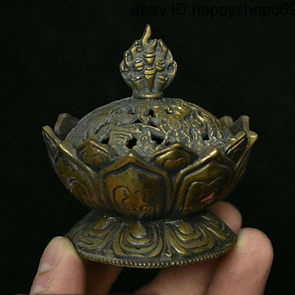 old china buddhism bronze lotus flower incense burner censer incensory thurible home accessories decor collection ornaments fragrance lamps
old china buddhism bronze lotus flower incense burner censer incensory thurible home accessories decor collection ornaments fragrance lamps