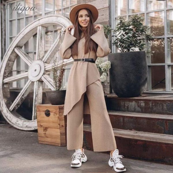 women's tracksuits ailigou winter tracksuit 2 piece pant suits for women knitted long sleeve two set and pants suit outwear korean, Gray
women's tracksuits ailigou winter tracksuit 2 piece pant suits for women knitted long sleeve two set and pants suit outwear korean, Gray