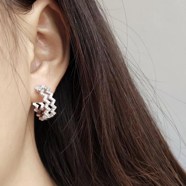stud 925 sterling silver earrings fashion wide version water ripple ear bone ring exquisite temperament female jewelry, Golden;silver
stud 925 sterling silver earrings fashion wide version water ripple ear bone ring exquisite temperament female jewelry, Golden;silver