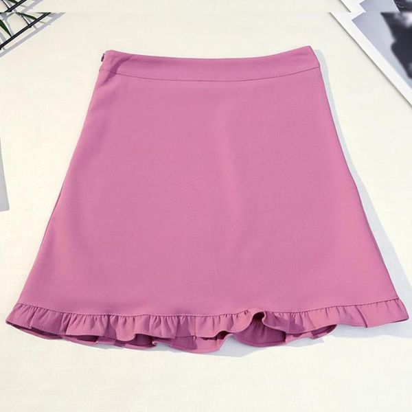skirts korean lady high waist kawaii summer women mini casual female leisure zipper ruffle hem edge a line skirt, Black
skirts korean lady high waist kawaii summer women mini casual female leisure zipper ruffle hem edge a line skirt, Black