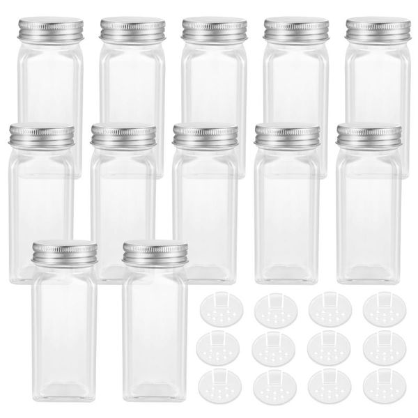 storage bottles & jars 12pcs spice square glass containers seasoning bottle kitchen outdoor condiment with cover lid
storage bottles & jars 12pcs spice square glass containers seasoning bottle kitchen outdoor condiment with cover lid