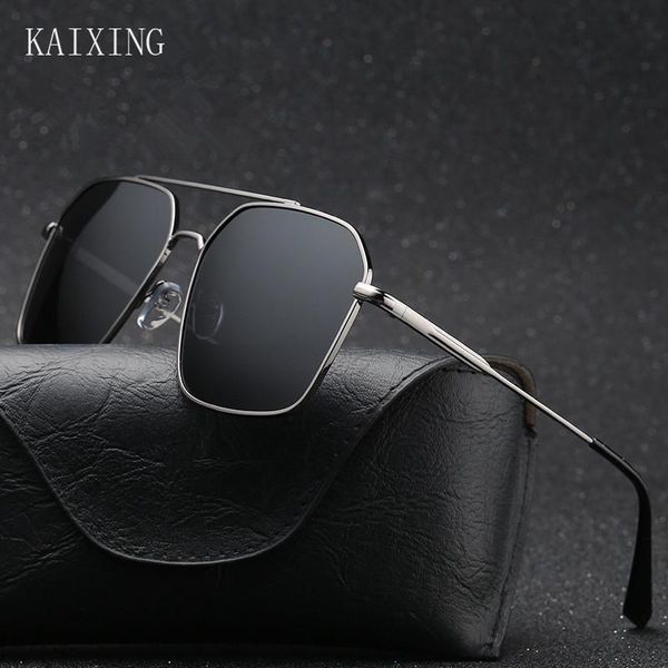 polarized sunglasses men square alloy frame male sun glasses for uv400 anti-glare safety driving goggles, White;black
polarized sunglasses men square alloy frame male sun glasses for uv400 anti-glare safety driving goggles, White;black