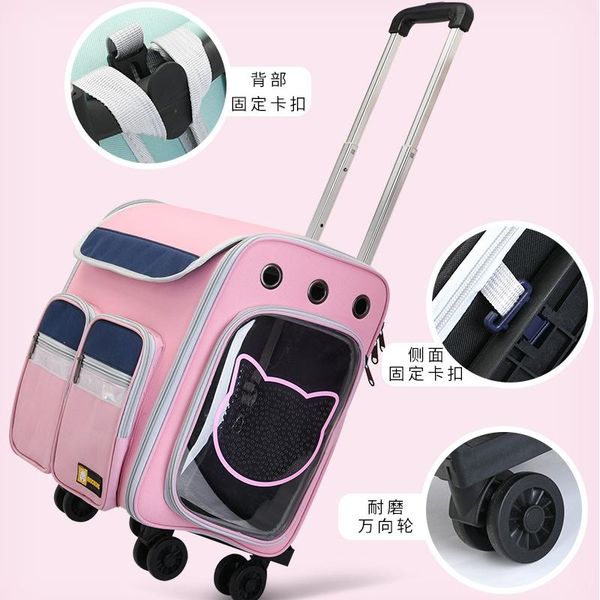 cat carriers,crates & houses puppy wheeled transportation backpack stroller for carrying pet travel carrier transport bag cage transparent d
cat carriers,crates & houses puppy wheeled transportation backpack stroller for carrying pet travel carrier transport bag cage transparent d