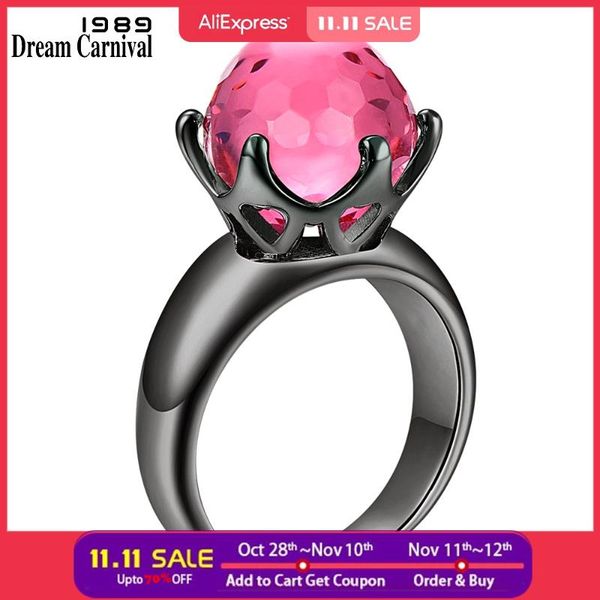 cluster rings dreamcarnival1989 brand selling special cut solitaire wedding for women fuchsia zirconia 6 prawns crown look wa11498fu, Golden;silver
cluster rings dreamcarnival1989 brand selling special cut solitaire wedding for women fuchsia zirconia 6 prawns crown look wa11498fu, Golden;silver