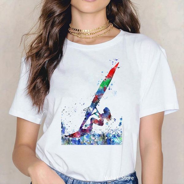 watercolor girl surfer printed hip womens t shirt hop surfing sports lover birthday tee cool camisetas, White
watercolor girl surfer printed hip womens t shirt hop surfing sports lover birthday tee cool camisetas, White