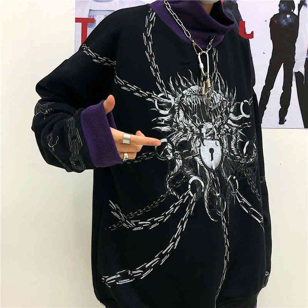 men's hoodies & sweatshirts men new turtleneck sweatshirt oversized winter couple pullover harajuku black gothic fashion patch
men's hoodies & sweatshirts men new turtleneck sweatshirt oversized winter couple pullover harajuku black gothic fashion patch