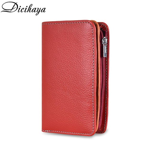 wallets dicihaya small women female genuine leather card holder wallet zipper design with coin purse pockets handy mini, Red;black
wallets dicihaya small women female genuine leather card holder wallet zipper design with coin purse pockets handy mini, Red;black