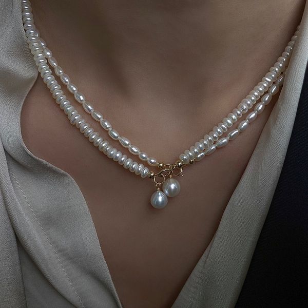 luxury pearl necklace 14k gold women 40cm chocker pendant ins fashion necklaces & pendants 2 styles option, Silver
luxury pearl necklace 14k gold women 40cm chocker pendant ins fashion necklaces & pendants 2 styles option, Silver