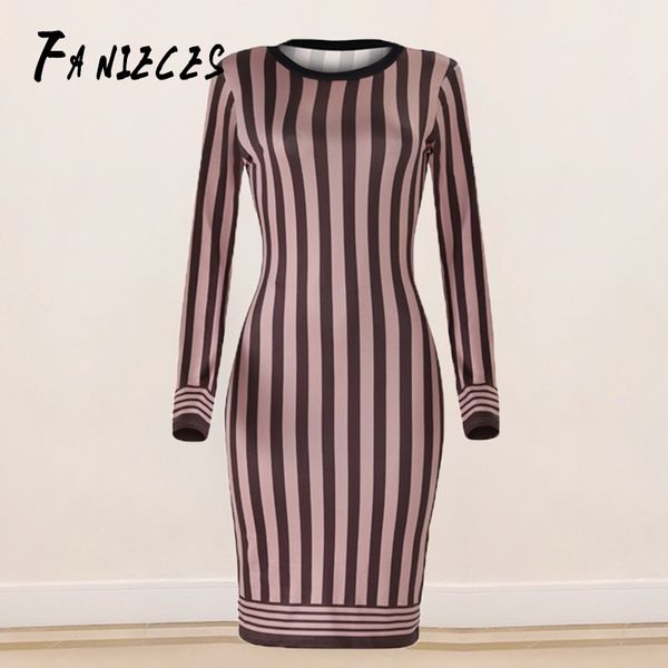 women work wear elegant summer knee-length stripe dress bodycon pencil midi spring business casual dresses vestidos mujer 210319, Black;gray
women work wear elegant summer knee-length stripe dress bodycon pencil midi spring business casual dresses vestidos mujer 210319, Black;gray