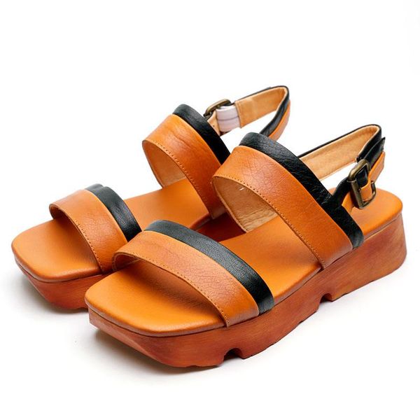 tayunxing handmade shoes genuine leather summer rome style mid heel open toe women female lady ankle sandals comfort y1968-101, Black
tayunxing handmade shoes genuine leather summer rome style mid heel open toe women female lady ankle sandals comfort y1968-101, Black