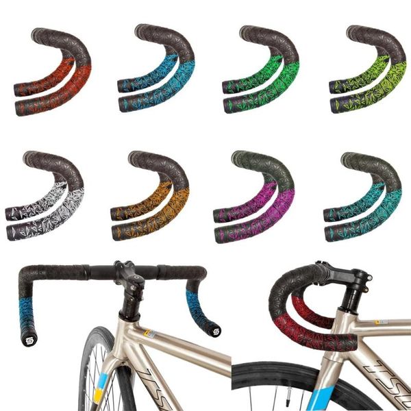 bike handlebars &components chrysanthemum pattern road bar tape gradient color handlebar tapes eva/pu soft anti-vibration wrap durable barta
bike handlebars &components chrysanthemum pattern road bar tape gradient color handlebar tapes eva/pu soft anti-vibration wrap durable barta