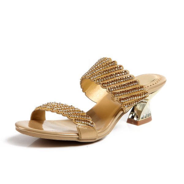 sandals mid heels crystals women wedding slipper for bride slip on heeled prom evening party slide summer shoes km59, Black
sandals mid heels crystals women wedding slipper for bride slip on heeled prom evening party slide summer shoes km59, Black