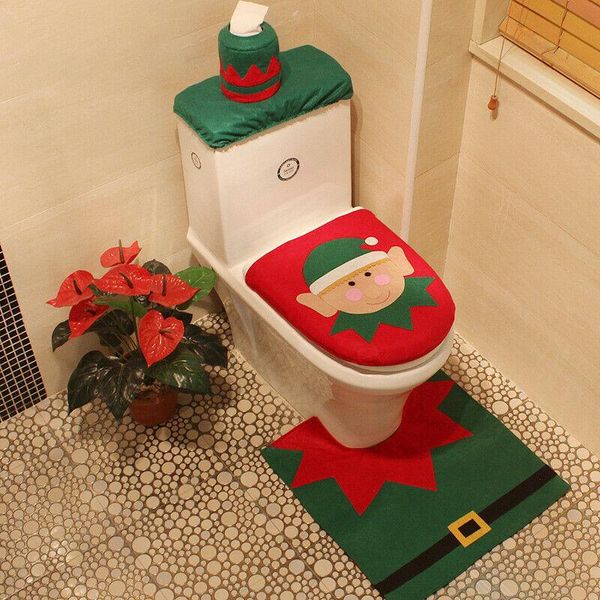 bath accessory set 3pcs christmas festive home decoration bathroom toilet seat cover santa
bath accessory set 3pcs christmas festive home decoration bathroom toilet seat cover santa