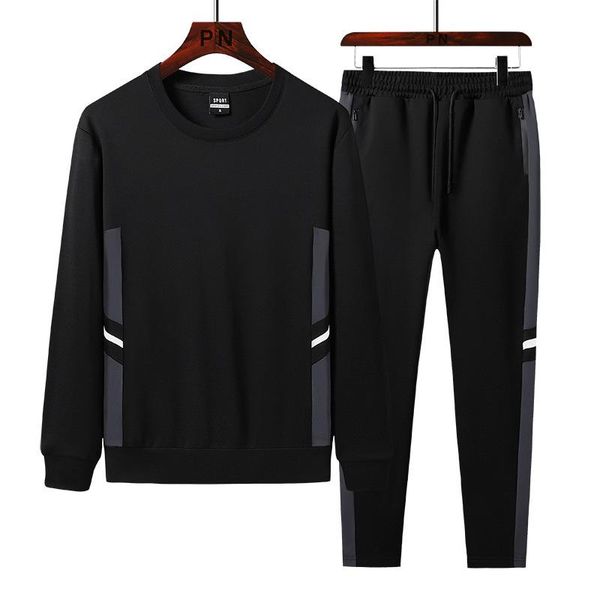 men's tracksuits round neck sweatshirt sports suit spring autumn long-sleeved loose two-piece casual running handsome men outfit set, Gray
men's tracksuits round neck sweatshirt sports suit spring autumn long-sleeved loose two-piece casual running handsome men outfit set, Gray